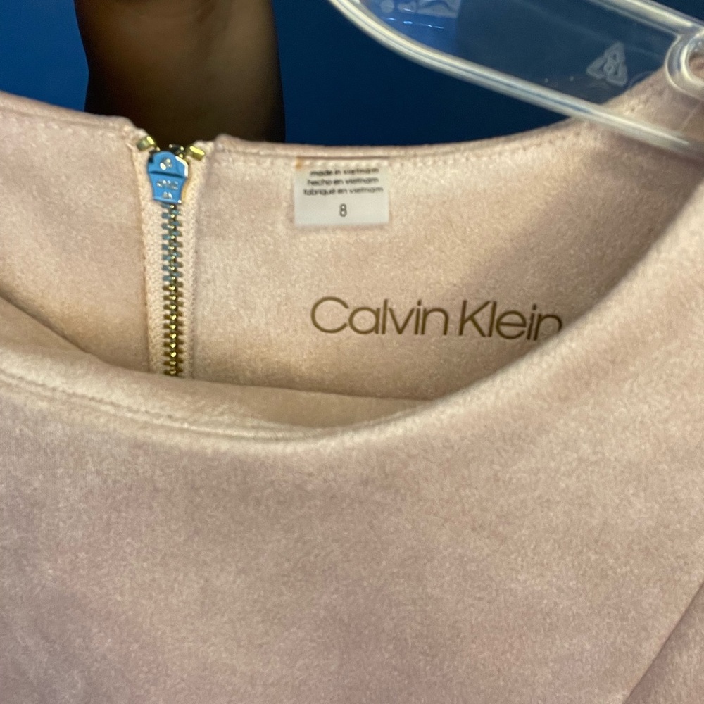 Light Pink Calvin Klein Dress - Picture 6 of 8